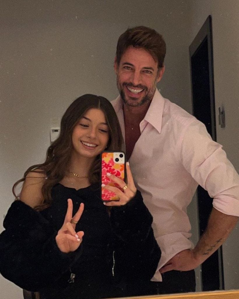 William Levy y su hija Kailey