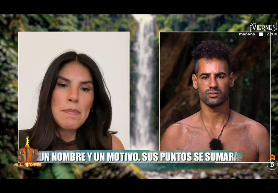 Isa Pantoja y Asraf Beno, visiblemente preocupados antes de conocer la decisión del equipo médico