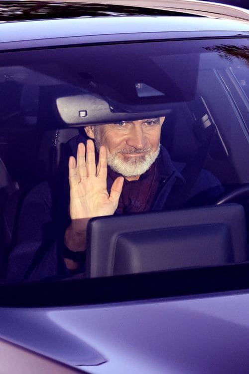 Saludo de Felipe VI