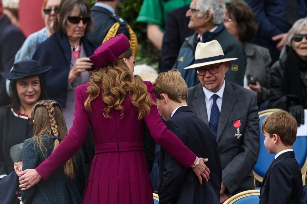 Kate Middleton siempre preocupada por el bienestar y comodidad de sus hijos