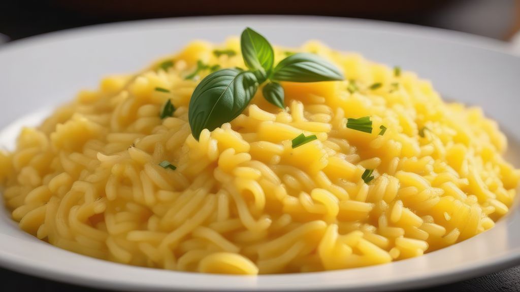 Orzo cremoso con limón
