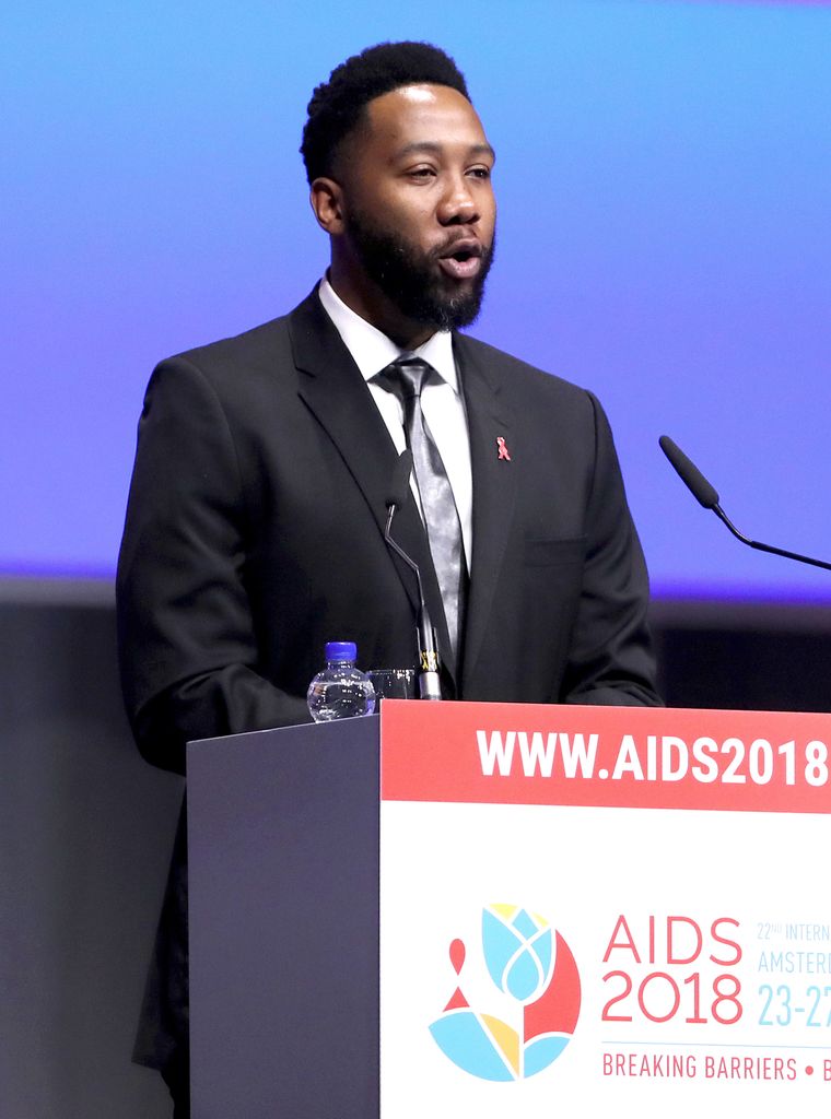 Ndaba Mandela en un acto celebrado en 2018