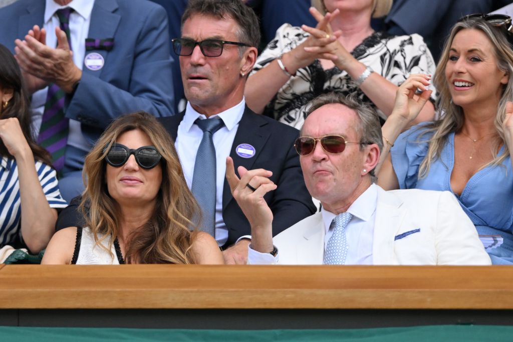 Los recién casados, en una imagen del pasado mes de julio en Wimbledon