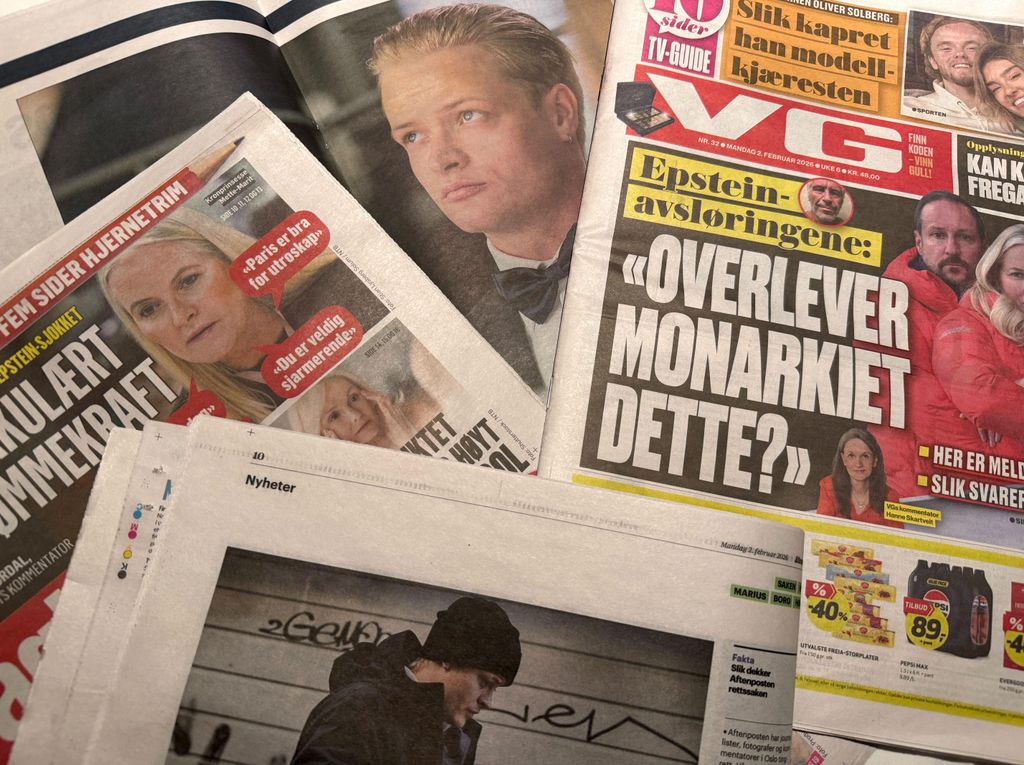 Portadas de Oslo del pasado 2 de febrero