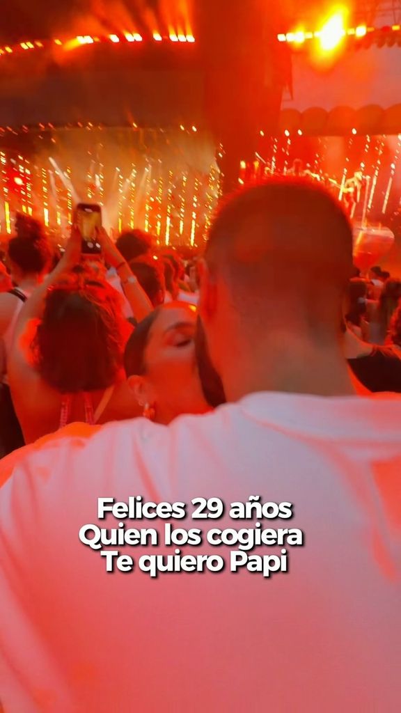 La romántica felicitación de Anabel Pantoja a David Rodríguez por su cumpleaños