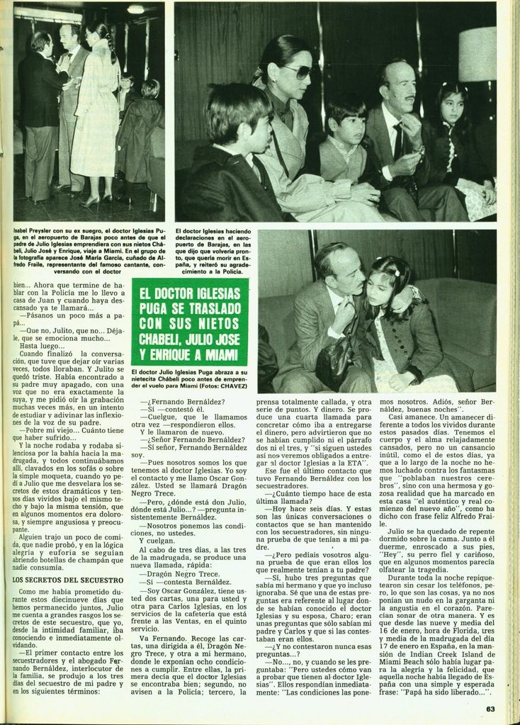 JPG del Pdf Hola 1953 . Enero 1982. Liberacion. Secuestro padre de Julio Iglesias.