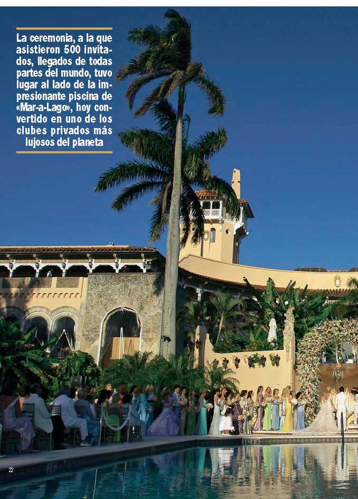 LA ESPECTACULAR BODA DE IVANA TRUMP CON ROSSANO RUBICONDI