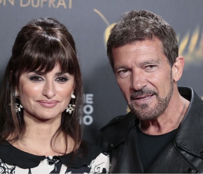 Antonio Banderas y Penélope Cruz en la premiere de 'Competencia oficial'
