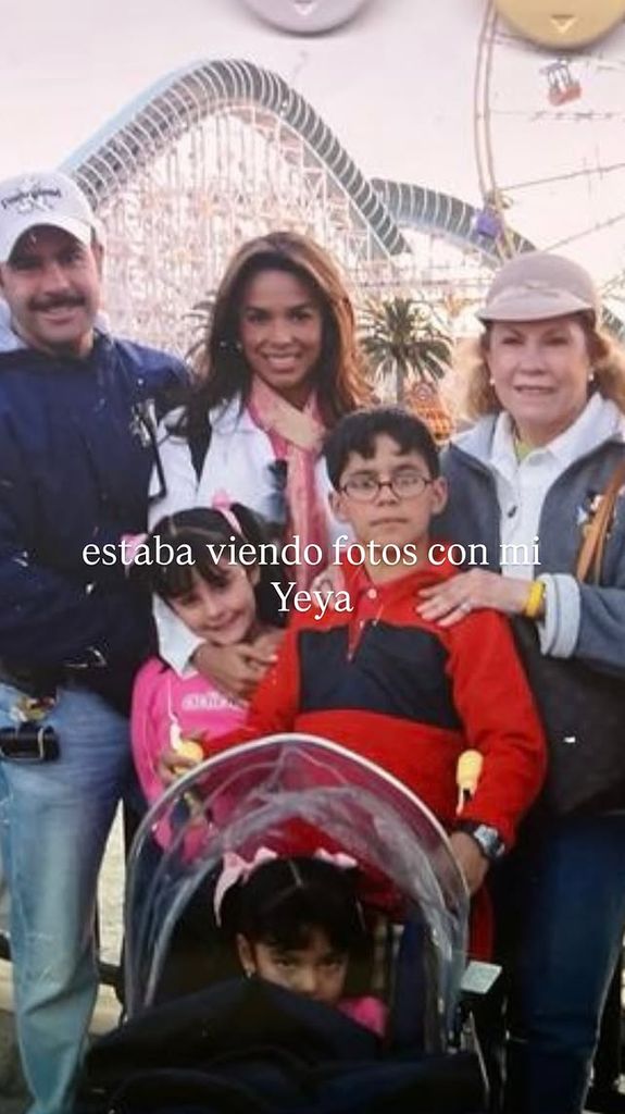 Ana Pau Capetillo compartió esta bella postal familiar al recordar a su abuela.