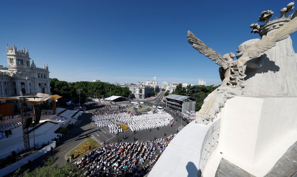 Una panorámica para la historia en el corazón de Madrid