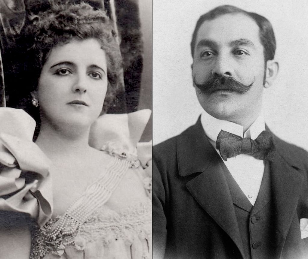 Clara Ward y Rigo Jancsi.