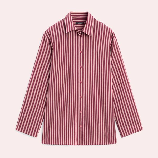 Camisa fluida detalle rayas
