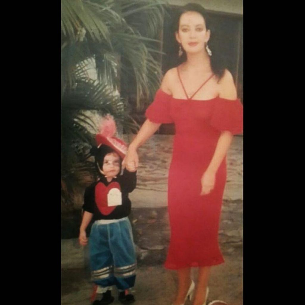 J Balvin y su mamá