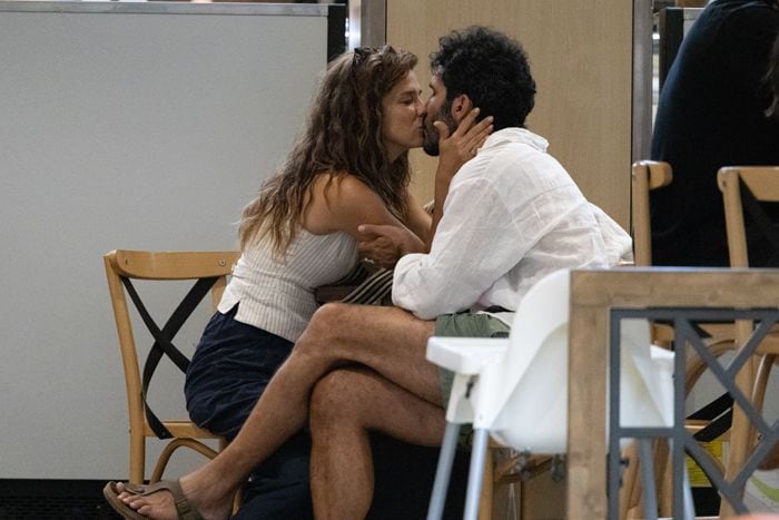 Juana Acosta y su novio Pablo