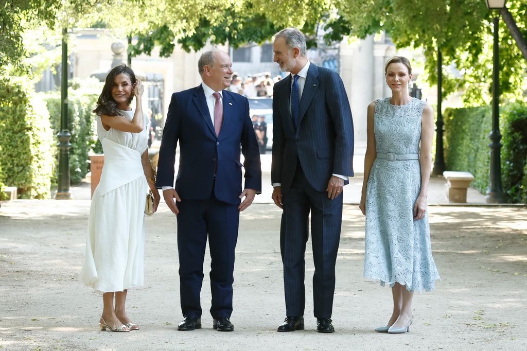 Charlene de Mónaco da inicio a su primera visita a España