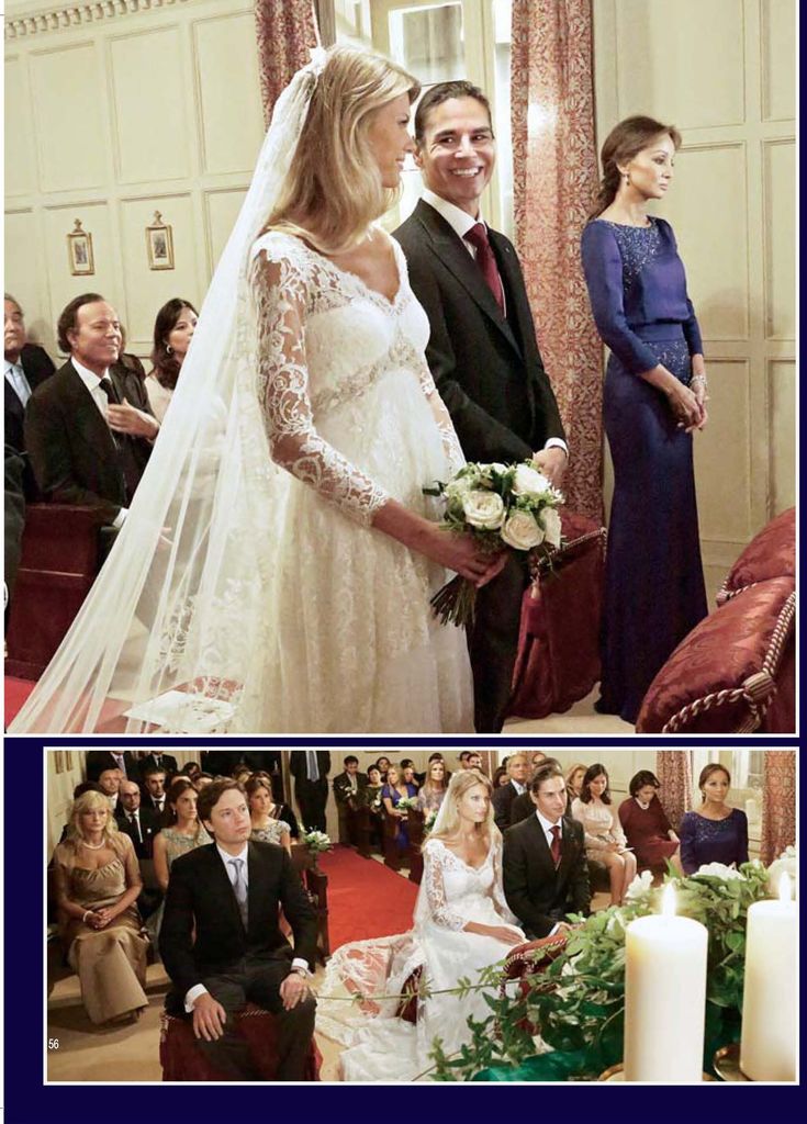 Boda de Julio Iglesias Jr. y Charisse Verhaert