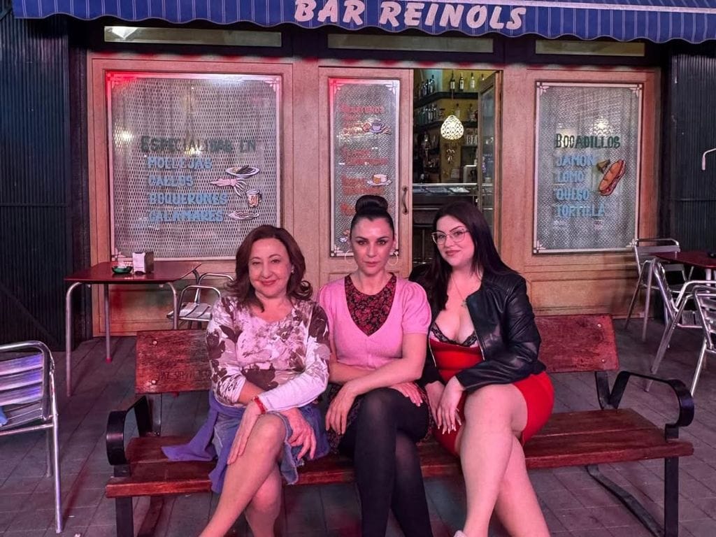 Reencuetro de las actrices