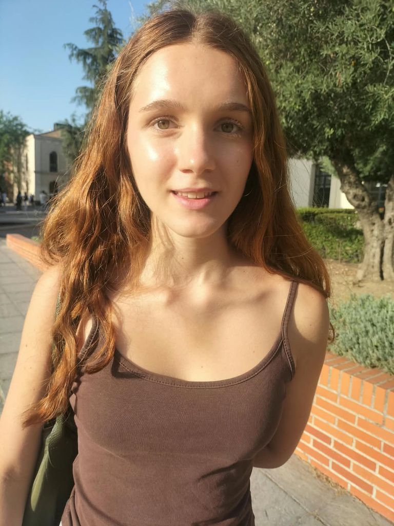 Icíar Romero, estudiante de ADE