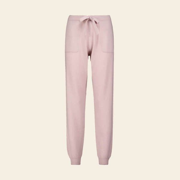 pantalones de punto joggers silueta triangulo