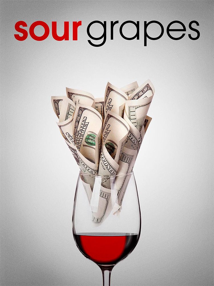 Cartel documental Sour grapes