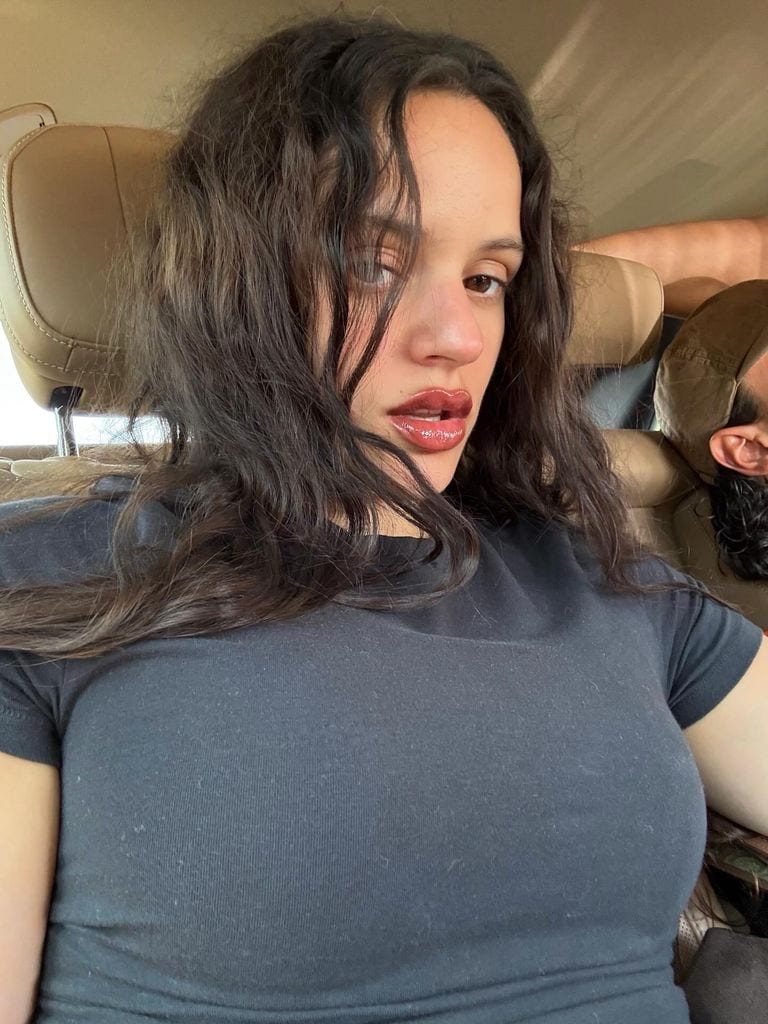 Rosalía publicó esta foto al despedirse de Marrakech.