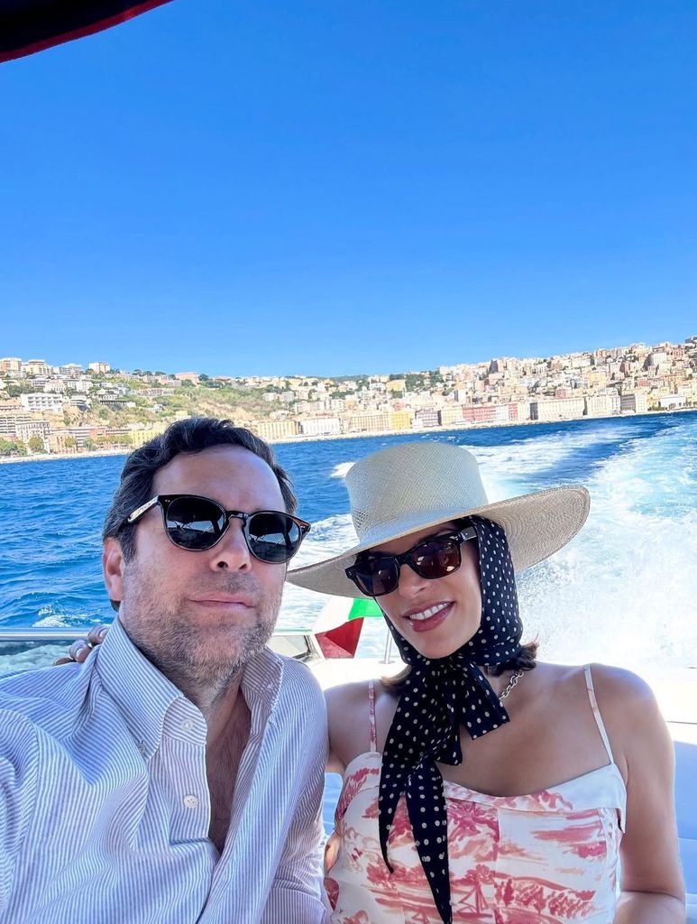 Bárbara y Alejandro hicieron sus maletas para visitar juntos Capri, en Italia.