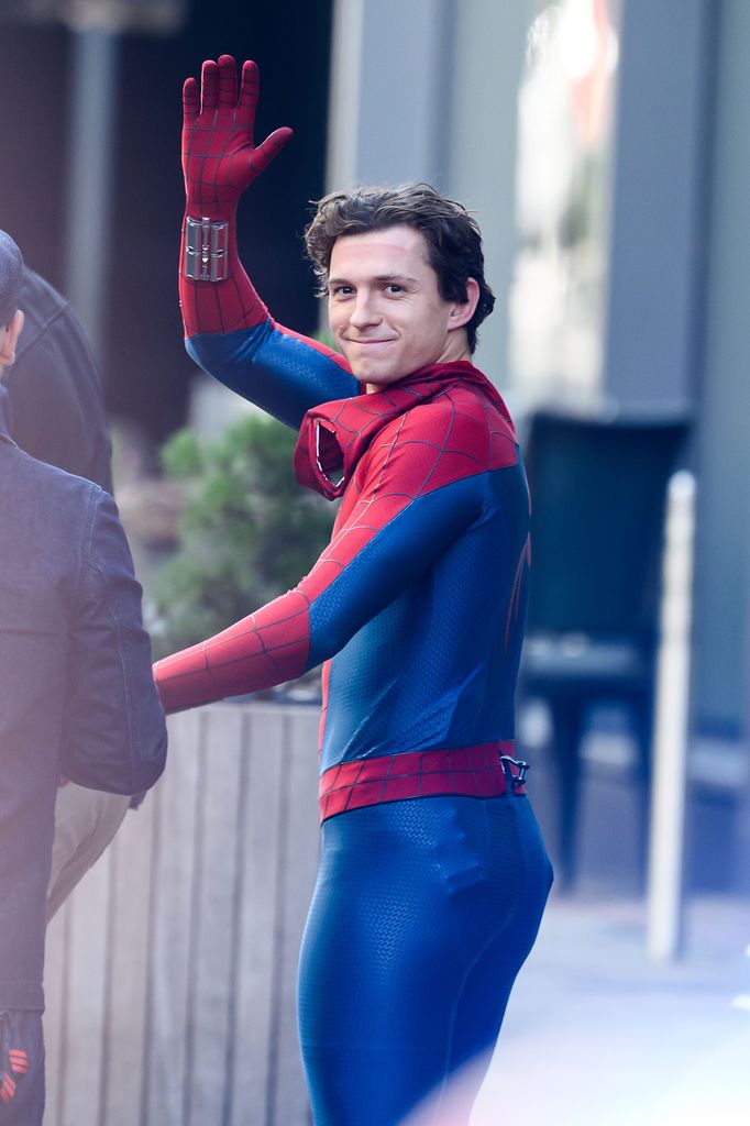 Tom Holland en el set de 'Spider-Man: Brand New Day', la última entrega de la saga