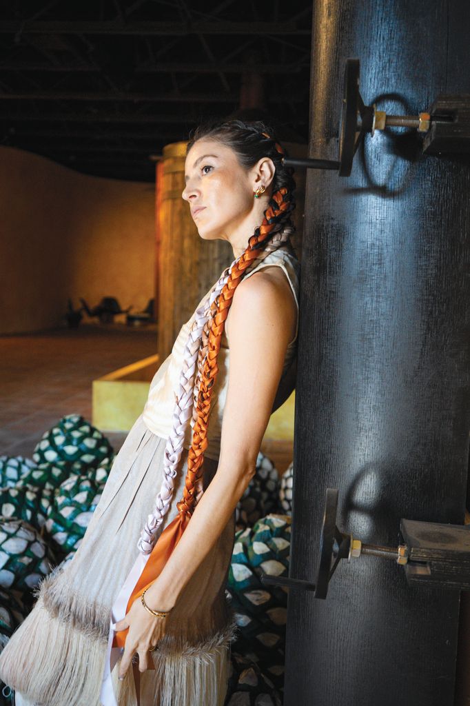 Danié Gómez-Ortigoza fotografiada en Tequila Town. 