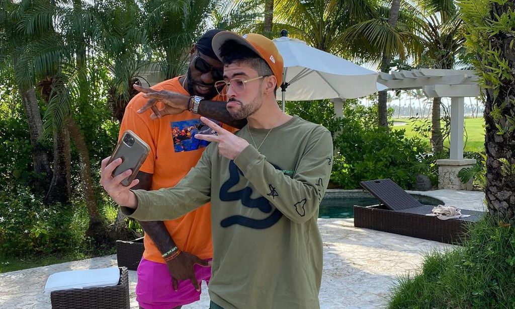 bad bunny y lebron james