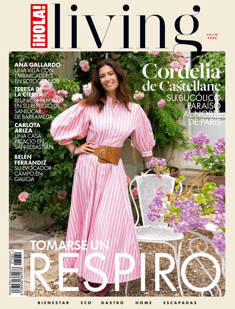 La portada del mes de julio del nuevo número de ¡HOLA! Living