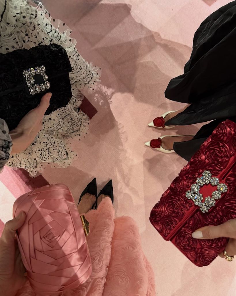 Inés de Cominges, en la cena de Roger Vivier x MyTheresa en Madrid.