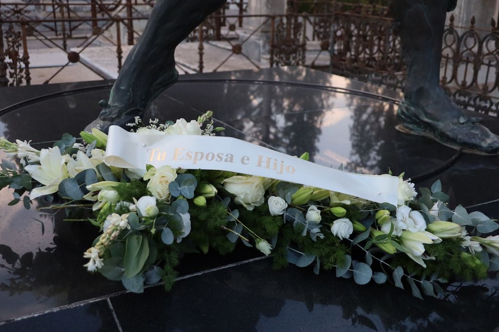 Las flores que le ha enviado Isabel Pantoja
