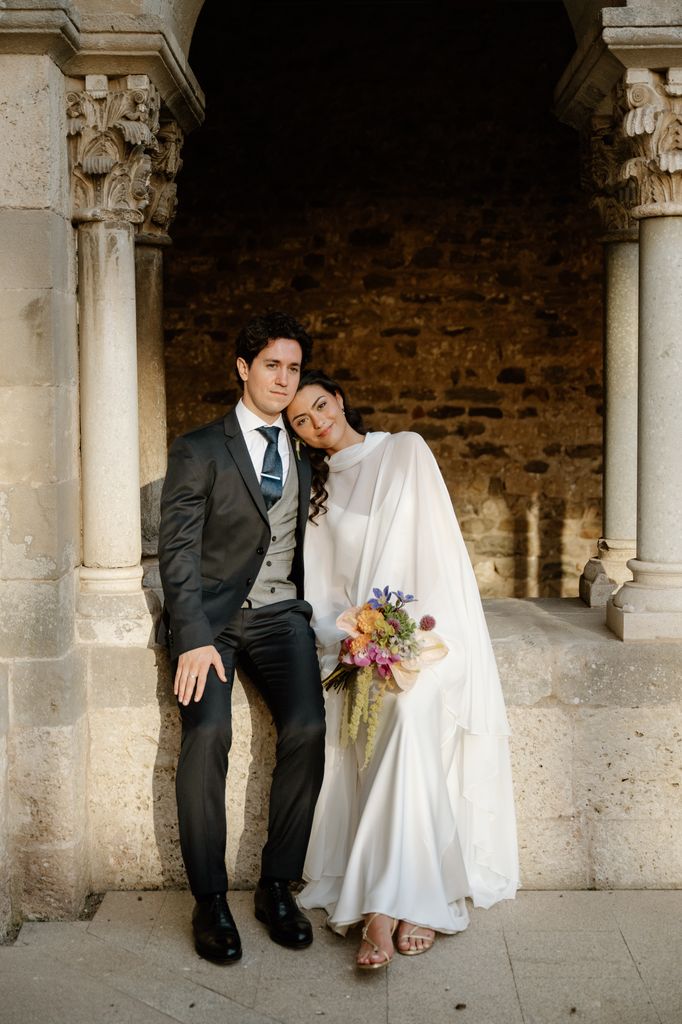 Look de novia sencillo