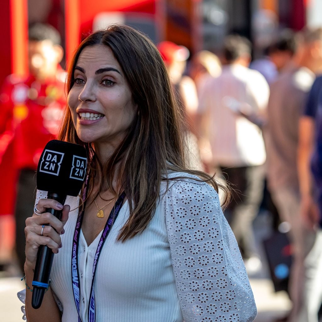 Melissa Jiménez en el Gran Premio de Monza, en Italia, en septiembre de 2025