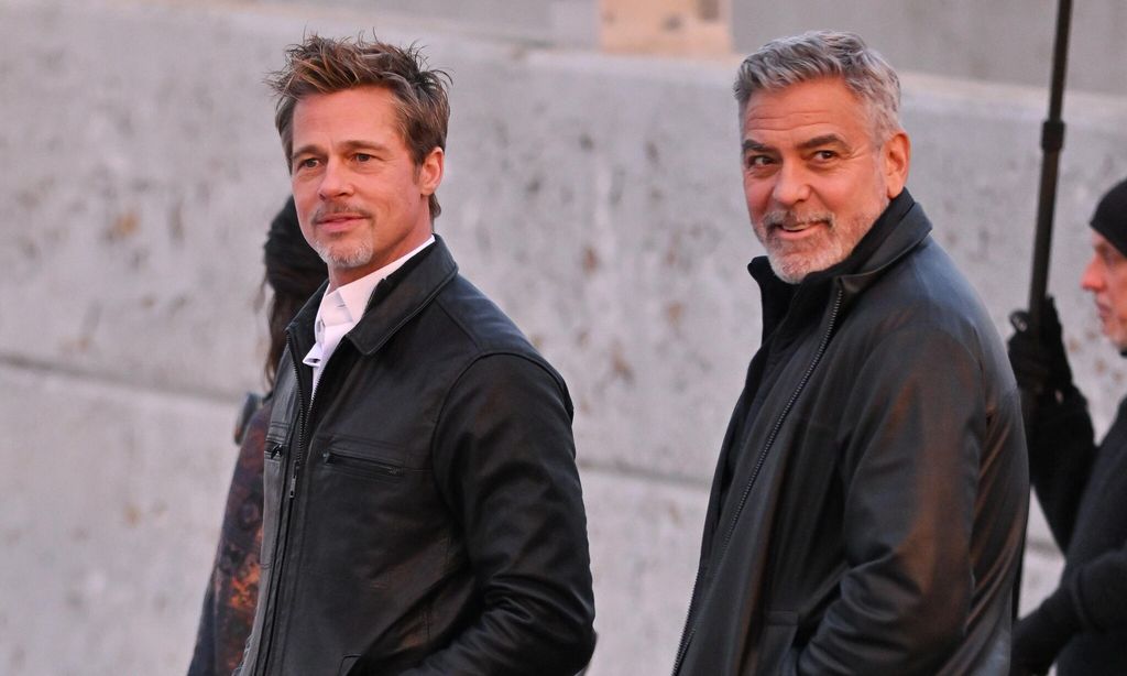 brad pitt y george clooney