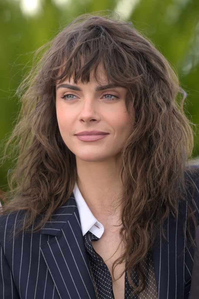 La modelo británica en la costa francesa.