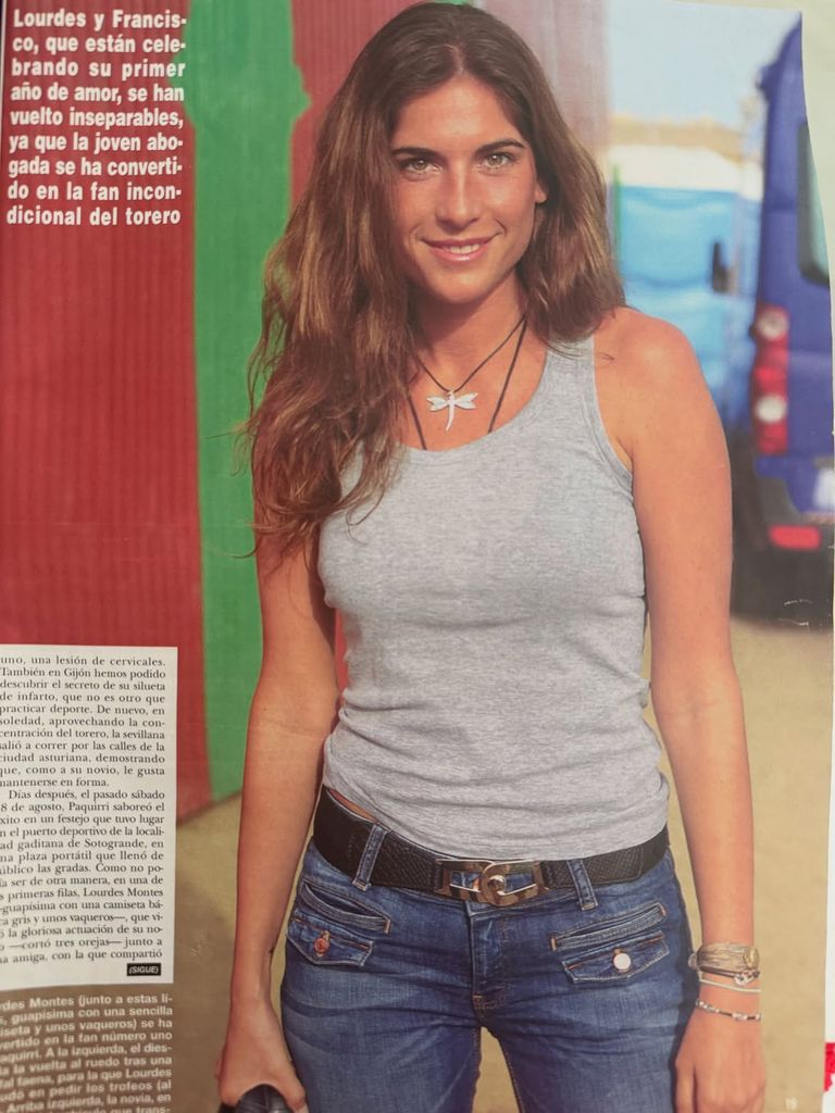 Lourdes Montes en la revista ¡HOLA!