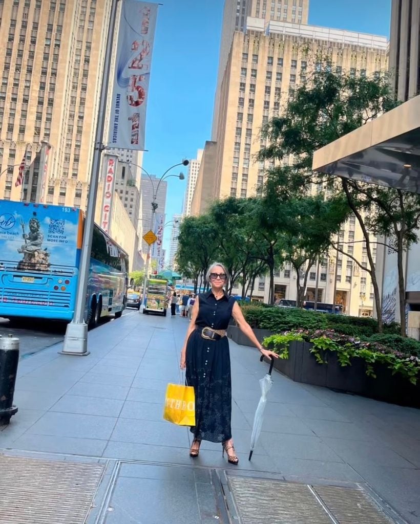 Florinda Meza disfrutó del ballet en esta visita.