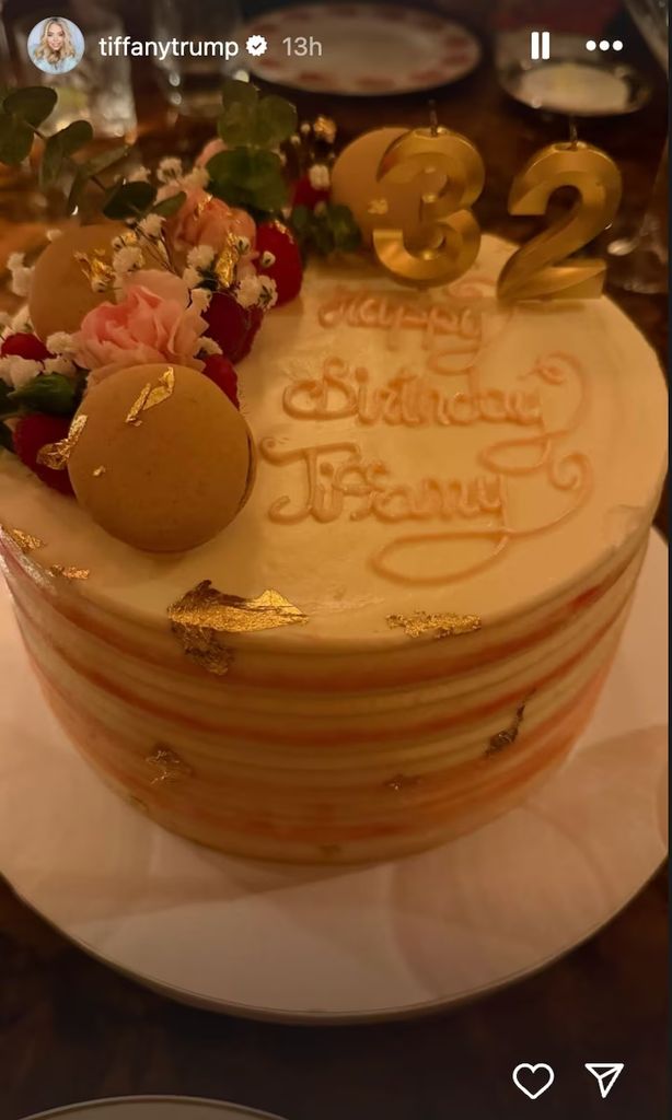 Tiffany compartió más fotos de su festejo
