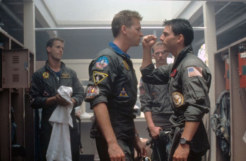 Escena de 'Top Gun'