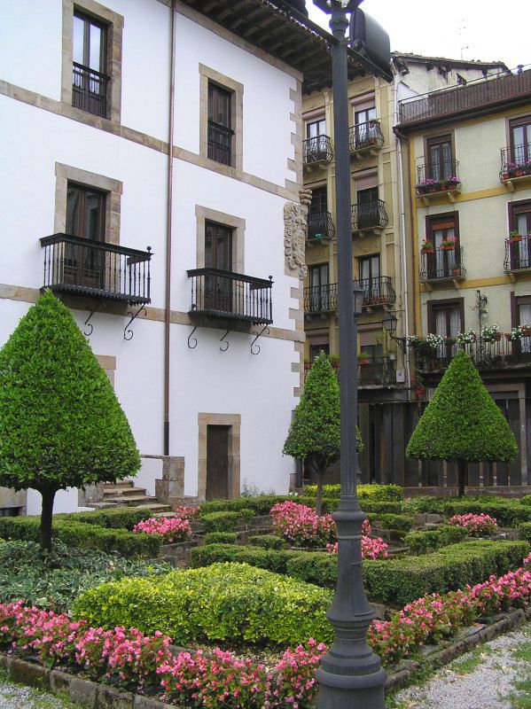 Jardín del Palacio de Irizar, Bergara, Guipúzcoa