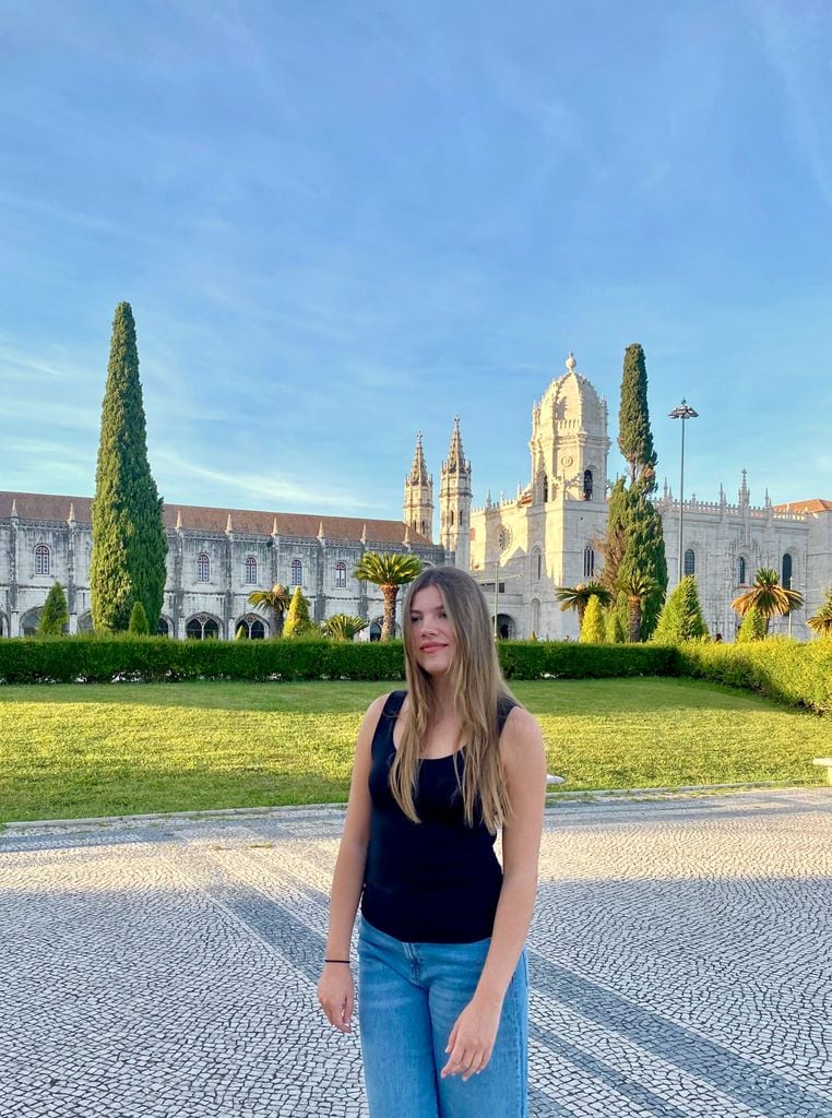 Imágenes de la infanta Sofía en su nueva vida universitaria en Lisboa