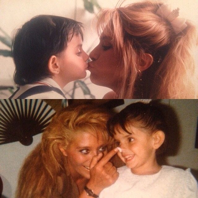 Gabriela Michel junto a Aislinn Derbez