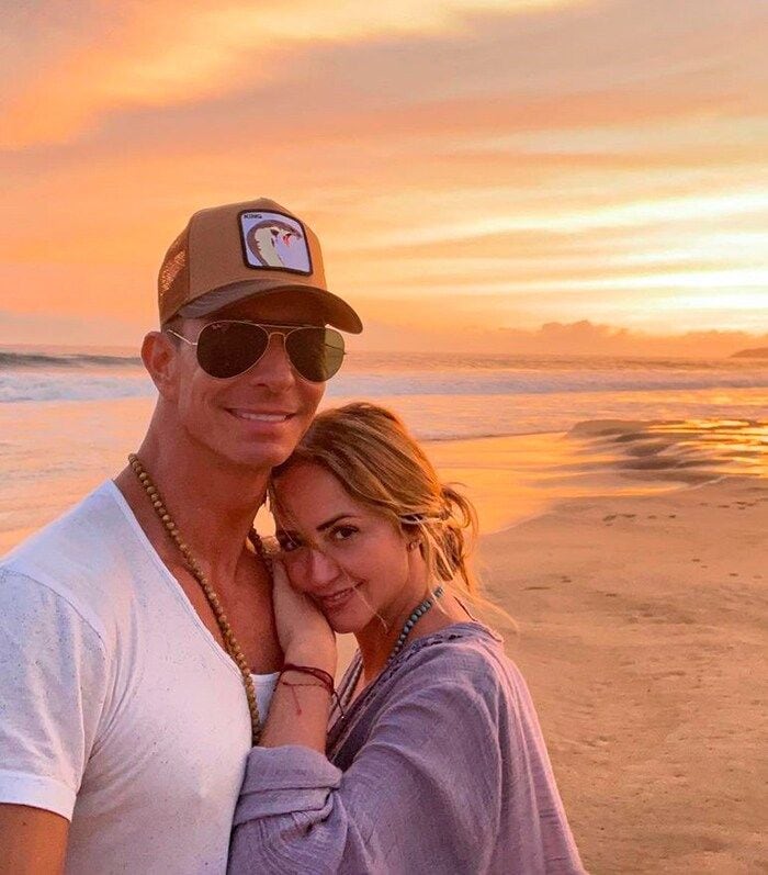 Erik Rubín y Andrea Legarreta