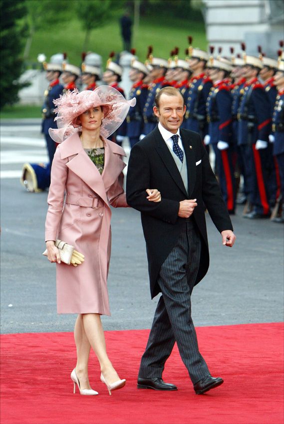 Kyril de Bulgaria y Rosario Nadal en la boda de don Felipe y doña Letizia