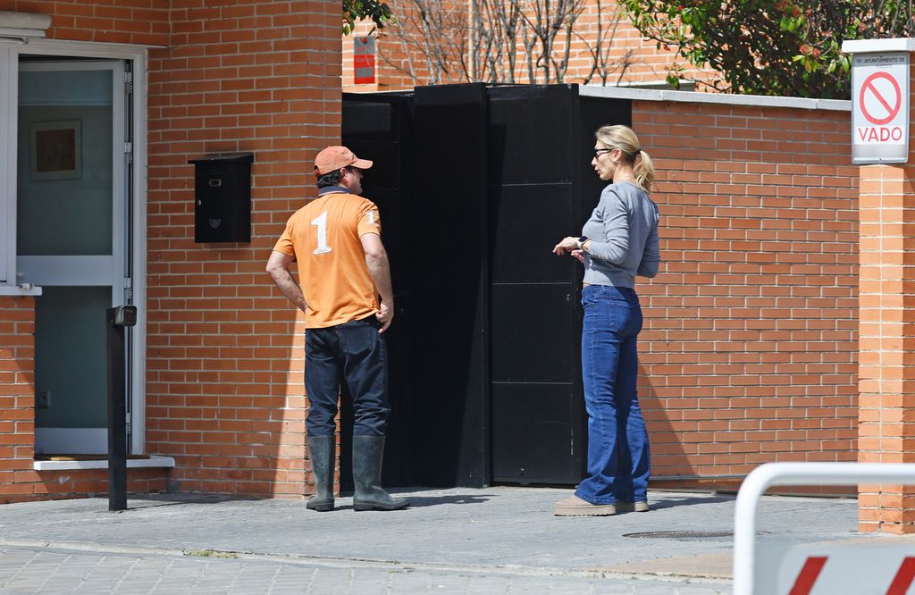Mónica Pont, en su nuevo domicilio de Aravaca