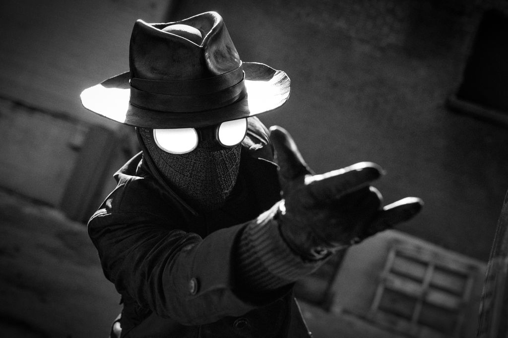 Puedes ver 'Spider Noir' en  Blanco y negro "auténtico"