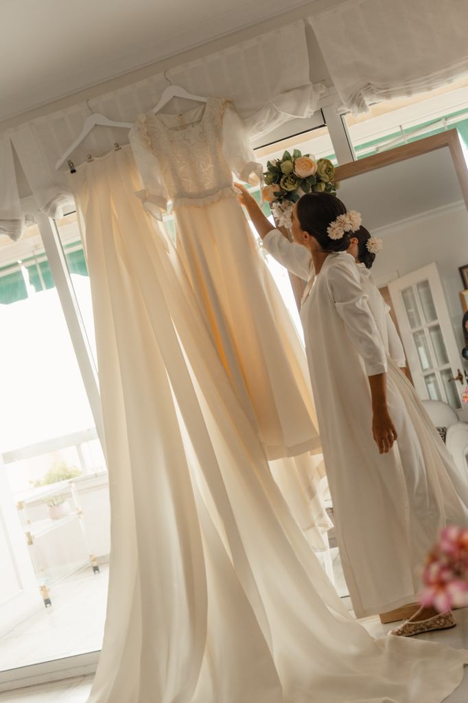 Vestido de novia vintage