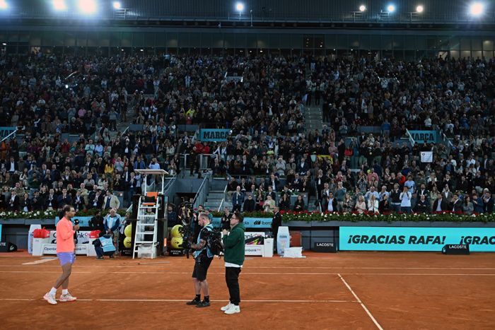 Rafa Nadal y su despedida del Mutua Madrid Open