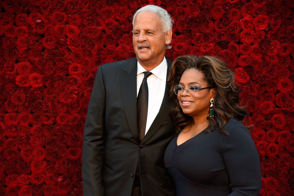 Oprah Winfrey y Stedman Graham